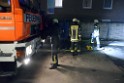 Feuer Papp Presscontainer Koeln Hoehenberg Bochumerstr P161